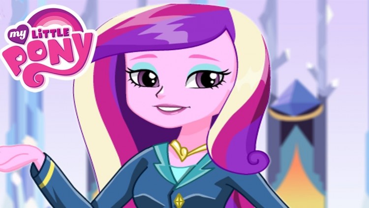 My Little Pony Friendship Is Magic Princess Cadance Wedding Magnetic Dress Up MLP Season 5 Toys