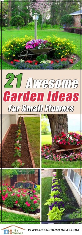 small flower garden design