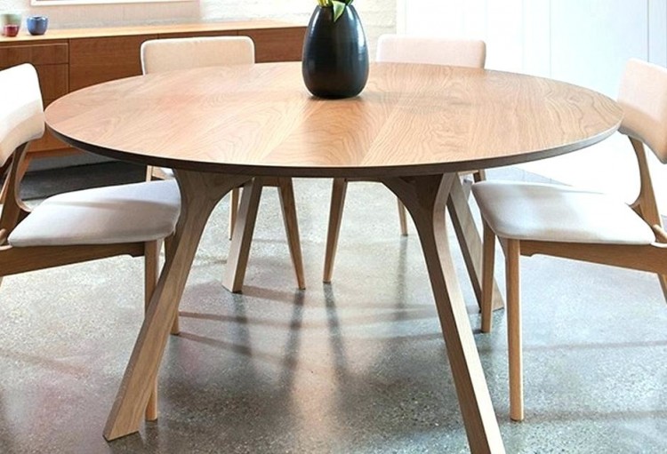 Bespoke Round Dining Table In Small Round Oak Dining Table Simple Oak Dining Table