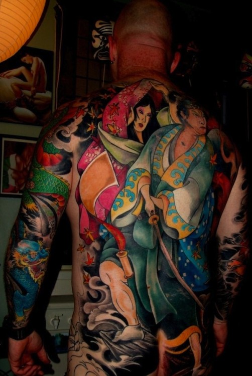 However, Japanese sleeve