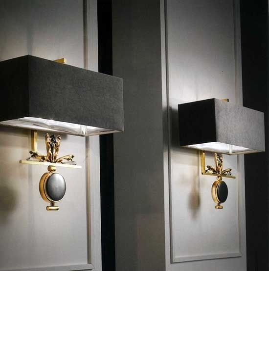 Lighting wall sconces can be used outdoors as well as indoors