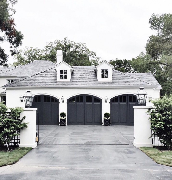 two car garage