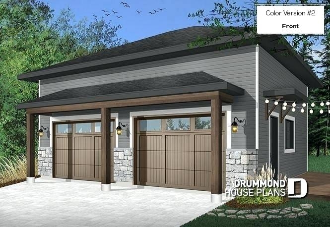 modern garage plans 2 car garage plan with loft modern house plans without garage