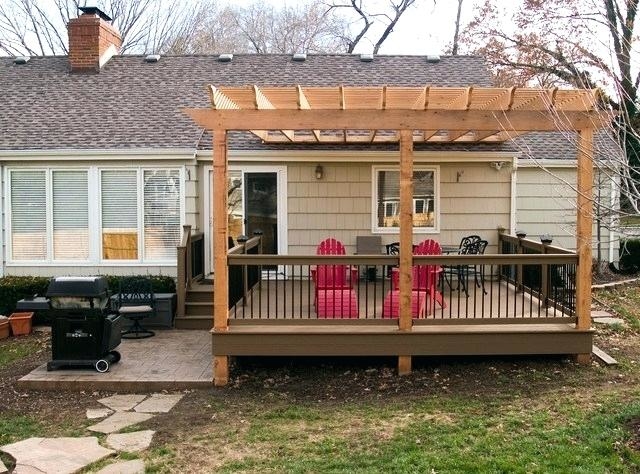 pergola designs for decks