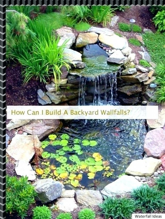 small backyard waterfalls small backyard waterfalls designs small pond waterfalls