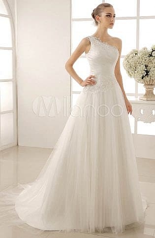 wedding dresses one shoulder wedding dresses one shoulder