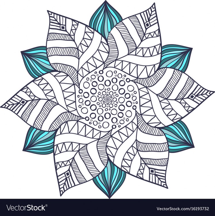 Unique mandala design