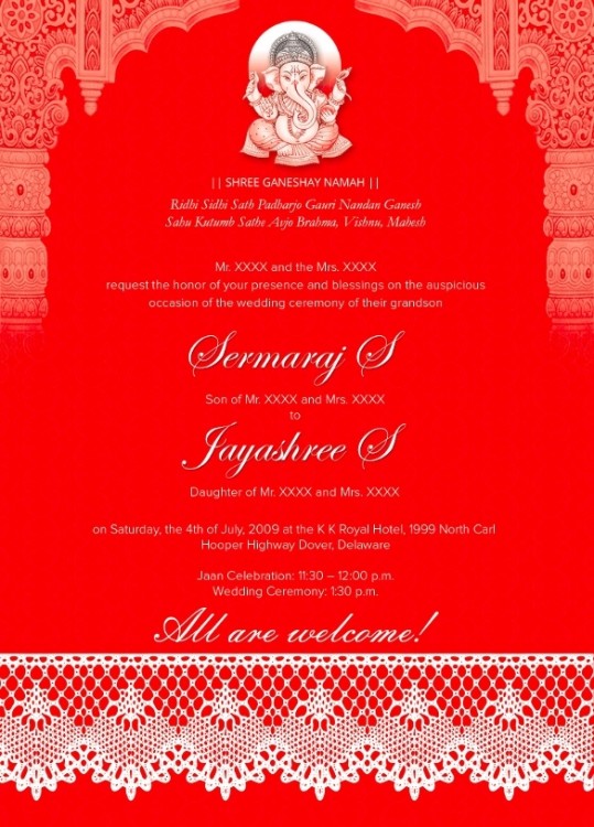 Designer Indian Wedding Cards