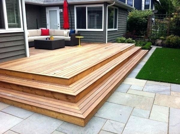 small backyard deck design ideas low deck design ideas backyard decks ideas low deck ideas low