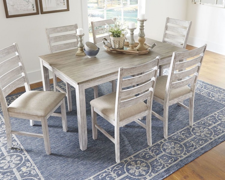 ashley white dining table round wood kitchen table and chairs tables sets white dining set furniture