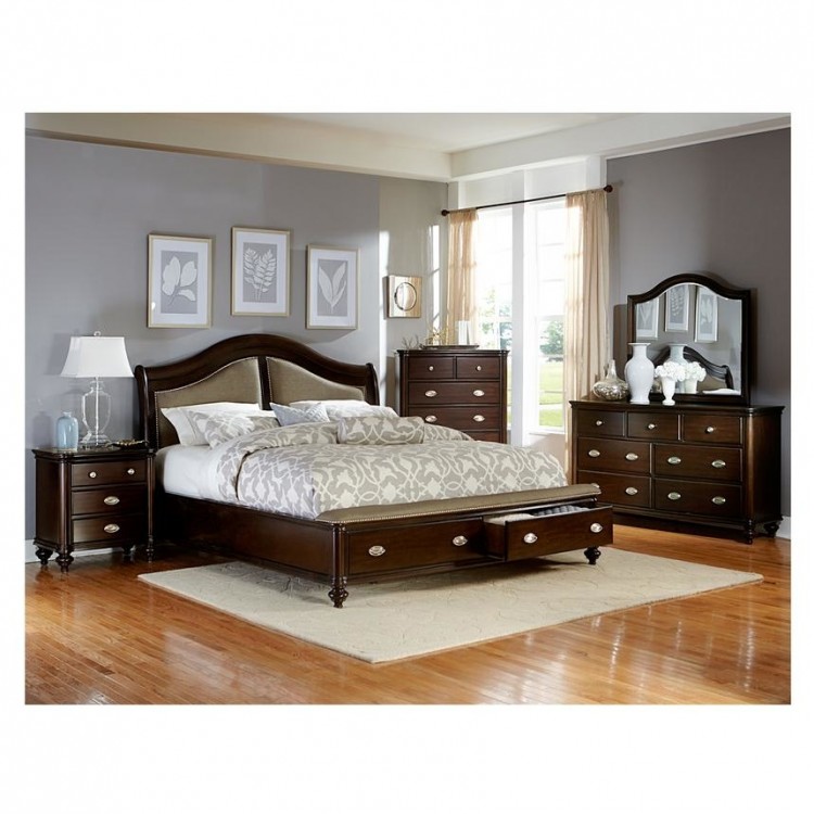 Ashley Furniture Kira Queen Storage Bed