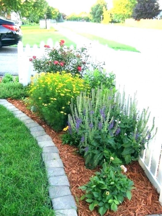 attractive front yard flower beds for front yard landscaping ideas to add and enhance curb appeal