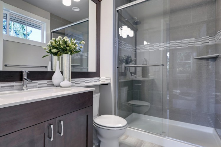 leave a reply cancel subway tile small bathroom shower bathrooms ideas grey floor tiles white