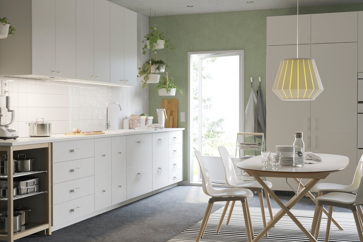 Kitchen Ideas On Pinterest Ikea Faktum Veddinge Grau Ikea Küchen Faktum Grau