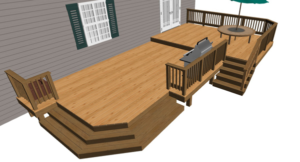 garden deck designs