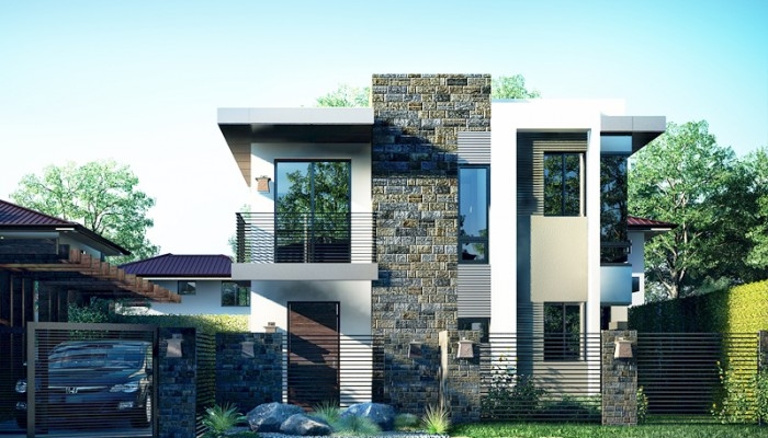 Aubrey – Two Storey Modern Residence | Floor Area: 70 Sq